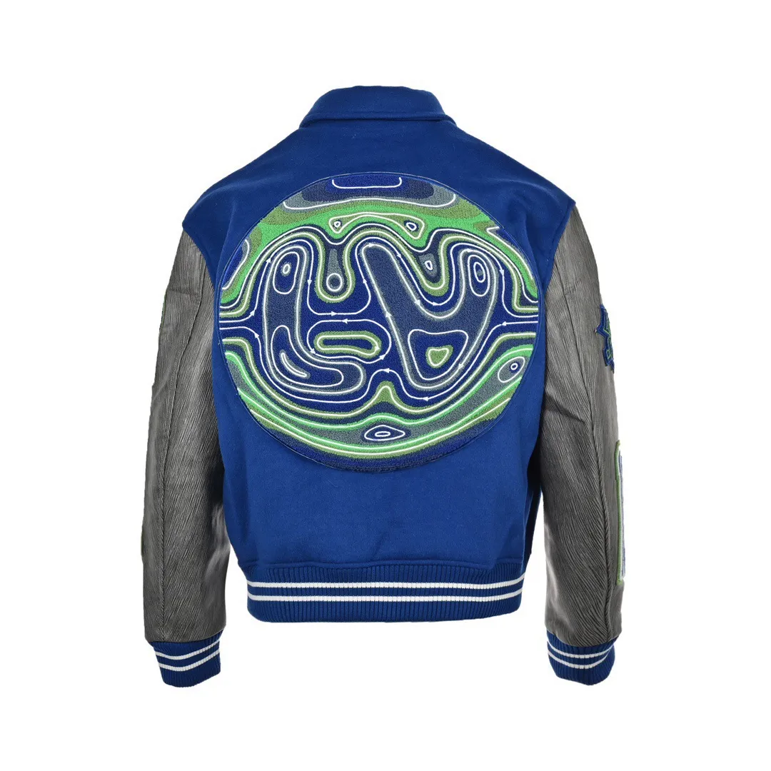 Louis Vuitton 23Fw Klein Blue Baseball Jacket Jacket